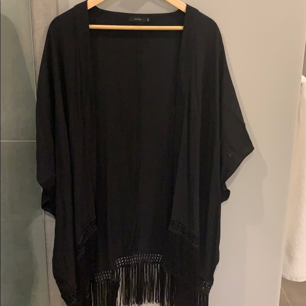Talula fringe kimono